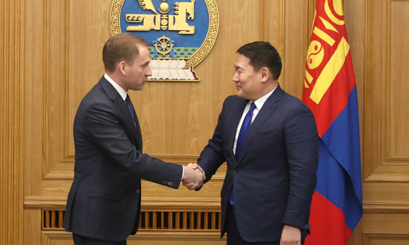 Ерөнхий сайд Л.Оюун-Эрдэнэ Монгол, Оросын Засгийн газар хоорондын комиссын Оросын хэсгийн дарга А.А.Козловыг хүлээн авч уулзлаа